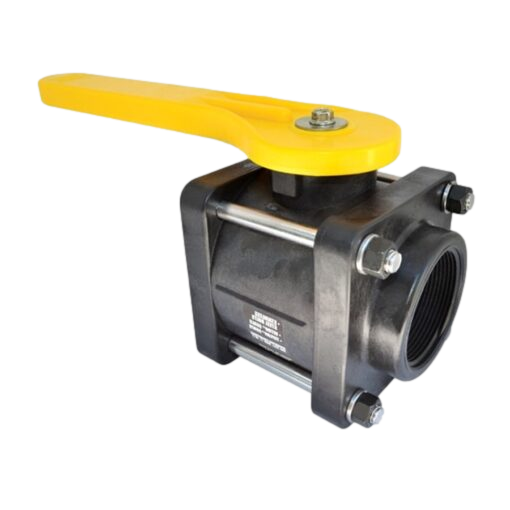 4 Bolt Poly Ball Valves