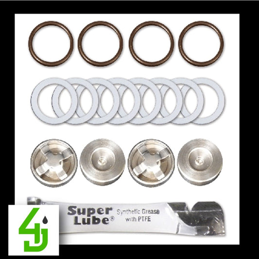 10014 Pumptec Valve Repair Kit,  Kit-B, Valve & Seal Repair, 114T, For U Valves, Buna image 0