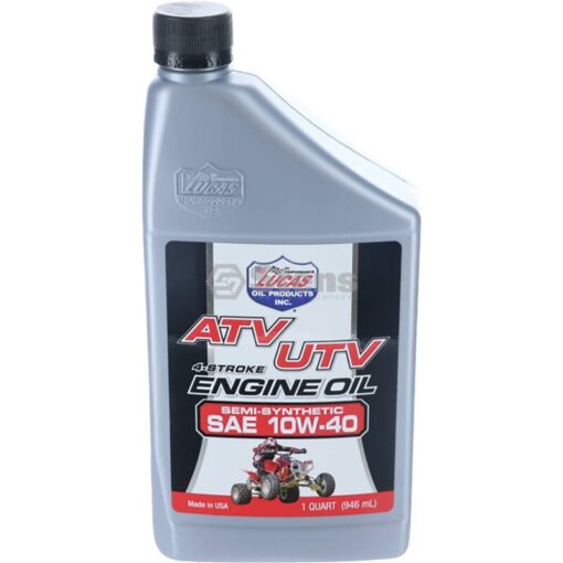 Lucas Oil ATV Semi-synthetic SAE 10W-40, 32 oz. bottle