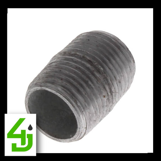 Galvanized Steel Male NPT Closed Nipple 2 Inch image 0