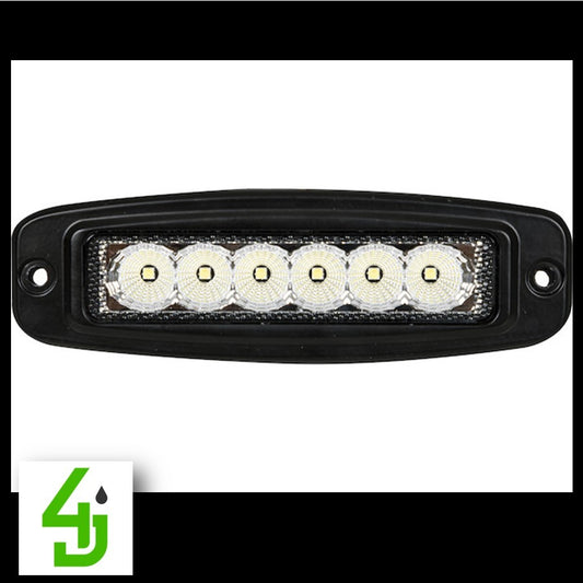 7.5 Inch LED Flood Light with Angled Mounting Bracket 1492228 image 0