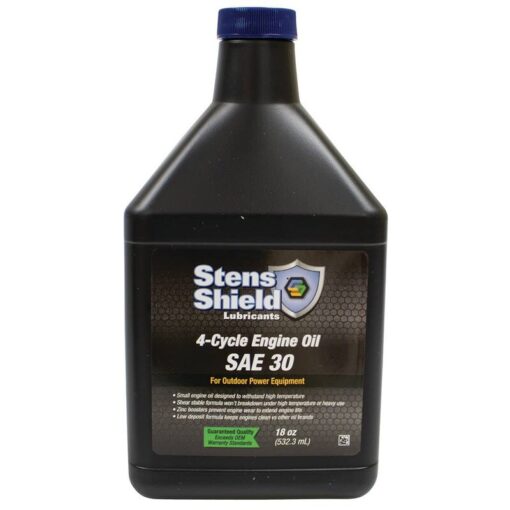 Stens Shield 4-Cycle Engine Oil SAE 30 18 oz bottle