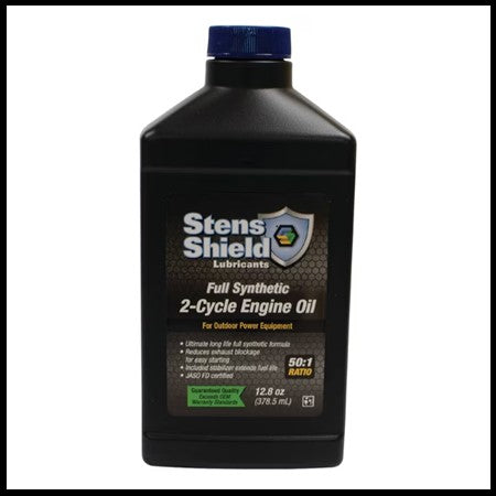 Stens Shield 2-Cycle Engine Oil 50:1 Full Synthetic,12.8 oz. bottles