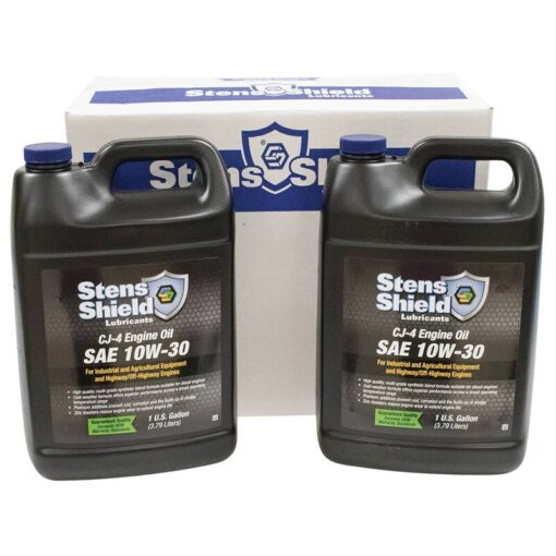 Stens Shield CJ-4 Diesel Engine Oil 10W-30 4/1 gallon bottles