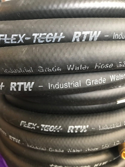 Industrial Grade Wash Down Water Hose - 5/8 inch x 25 foot image 2