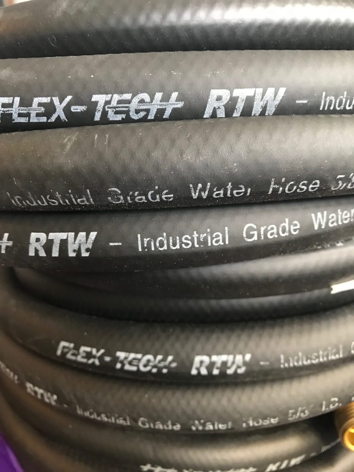 Industrial Grade Wash Down Water Hose - 5/8 inch x 100 foot image 1