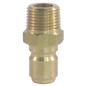 1/2 Inch MPT Brass Male Plug Connector 50MPB