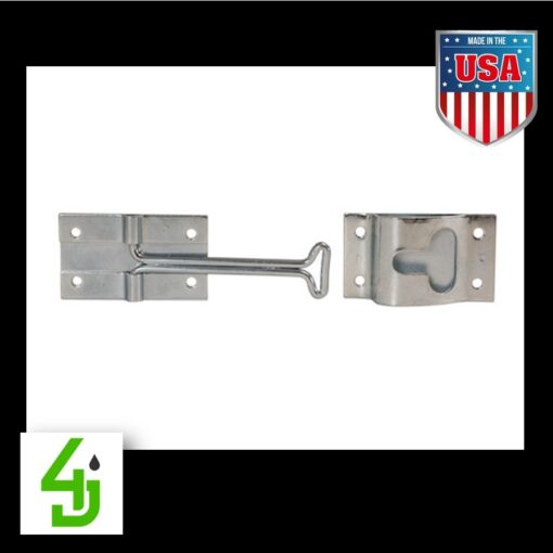 6 Inch Hook & Keeper Door Holder - Stainless Steel DH5006SS  Set of 8 Value Pack