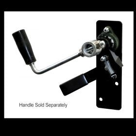 Predrilled 3-1/4 inch Tarp Crank Bracket for DTR Series Dump Tarp Kits