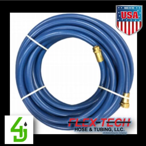 Food and Poultry Wash Down Hose 5/8 Inch x 25 Foot Assembly MF