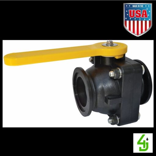 Ball Valve Short Series 2 Inch Flange x 2 Inch Flange Full Port MVS220CF