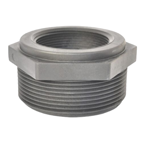 Schedule 80 Reducer Bushing 3/4 inch Male NPT x 1/2 inch Female NPT RB075050