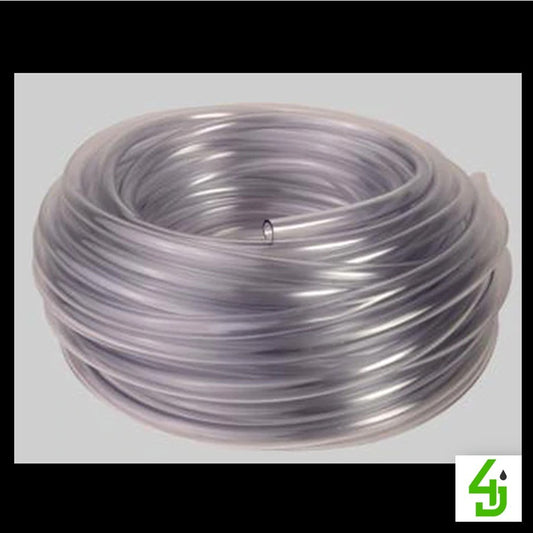 Clear Vinyl Sight Glass Tubing 3/4 inch ID x 100 foot p/n: K010-1216X100