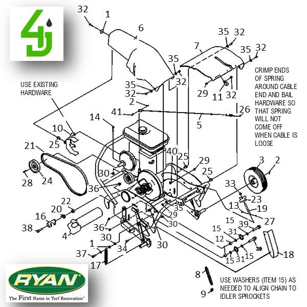 Ryan 545786 Bearing with Lock Collar (Tine Group) #5 image 1