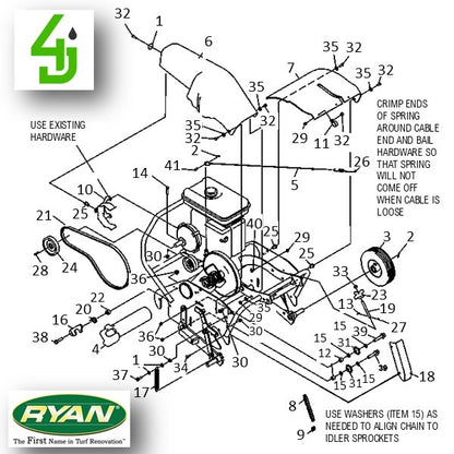 Ryan 545786 Bearing with Lock Collar (Tine Group) #5 image 1