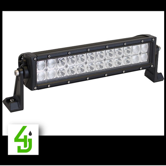 Ultra Bright Straight Double Row LED Combination Spot-Flood Light Bar 50 Inch - 1492165 image 0